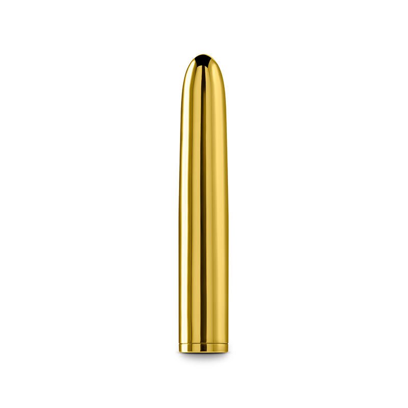 Chroma gold bullet vibrator front product | Flirtybay.com.au